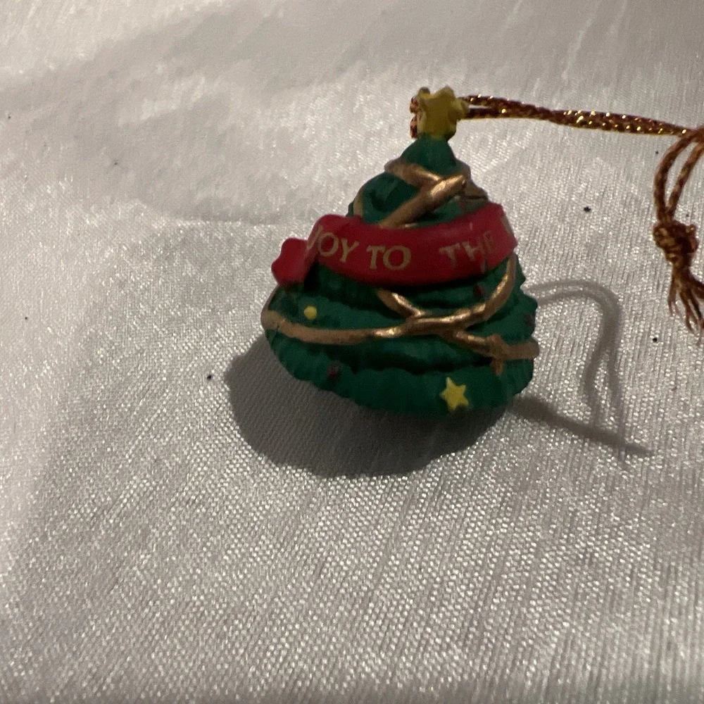 Vtg- 9 Mini Looney Tunes Warner‎ bros Ornaments Tweety, Tas, Fudd, Pepe,Yosemite